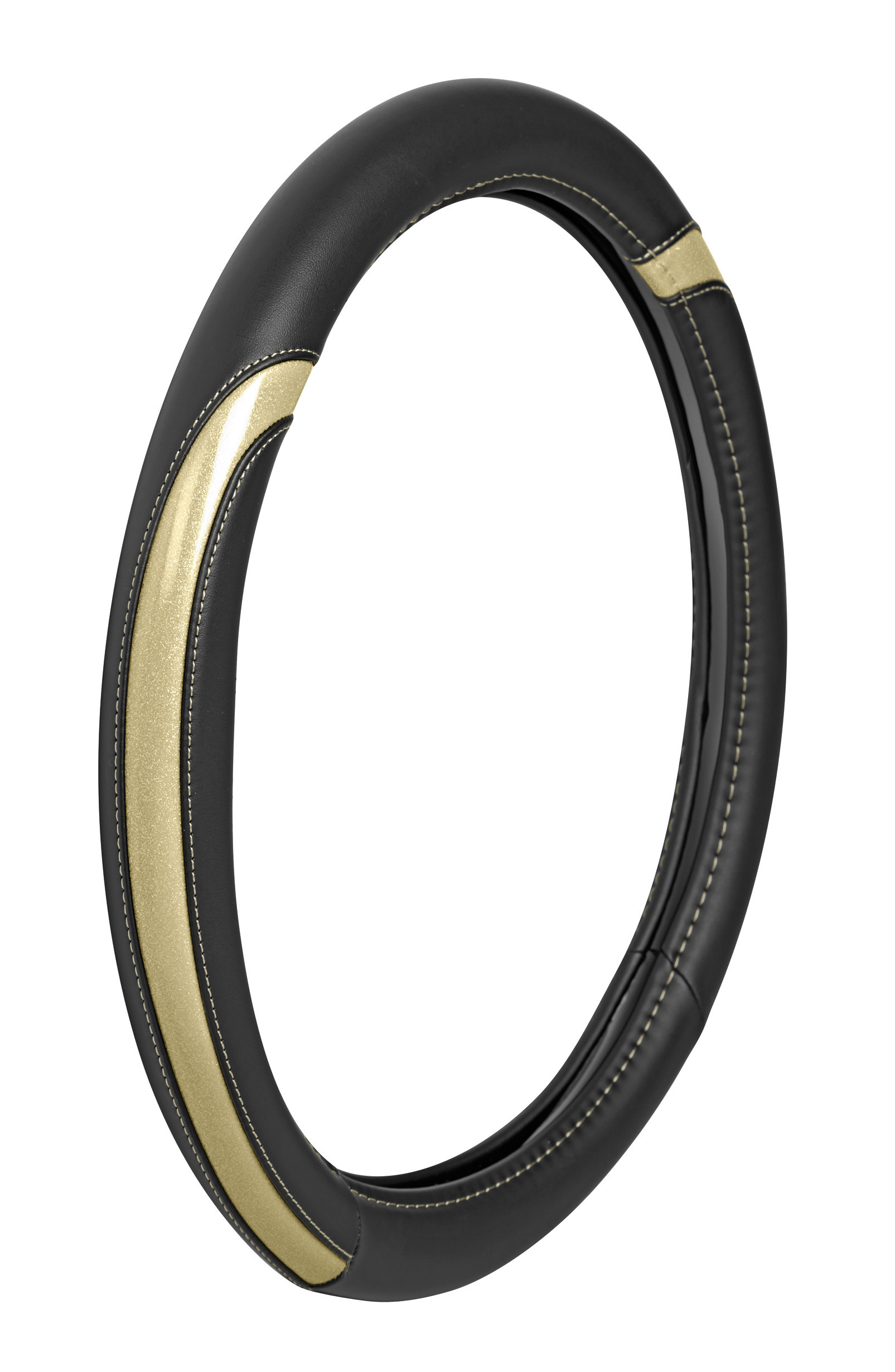 Celebrity, coprivolante in Skeentex - S - Ø 35/37 cm - Oro - immagine 2