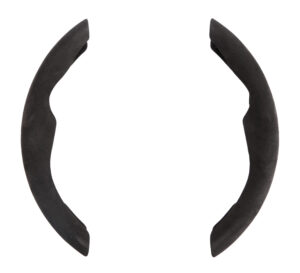 Grips, coprivolante sportivo in microfibra, universale - Nero