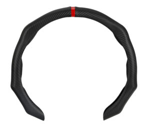 Over-Grip, coprivolante sportivo in PVC, universale - Carbon-Look