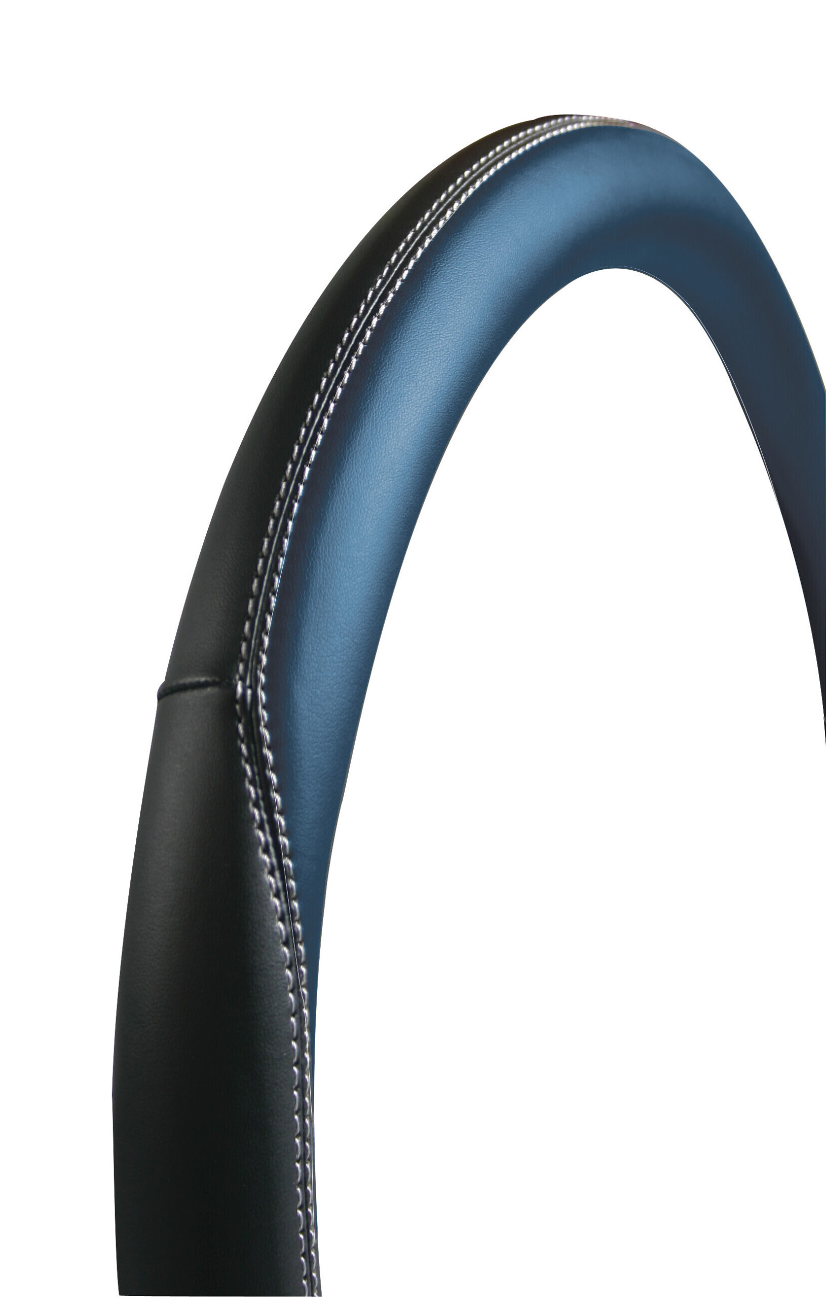 Club, coprivolante in Skeentex - M - Ø 37/39 cm - Nero/Blu 2 Club, coprivolante in Skeentex - M - Ø 37/39 cm - Nero/Blu - immagine 2