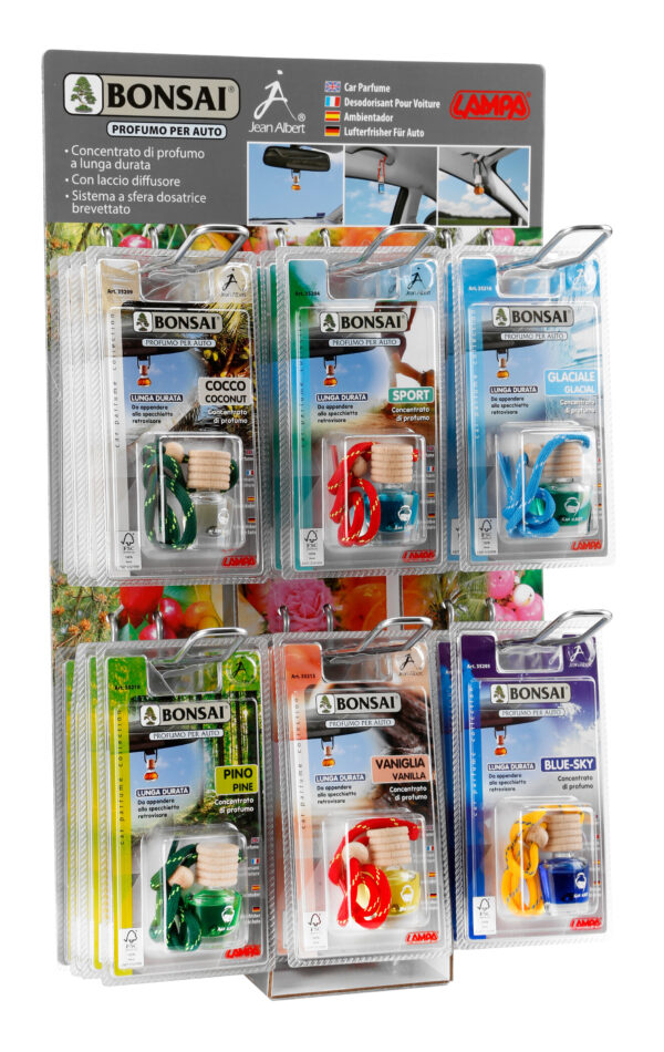 Bonsai, Espositore da banco 24 pz