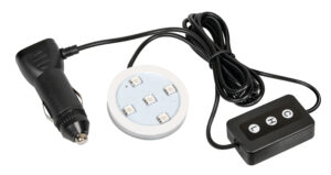 Trucky Led, base luminosa a led, 12/24V - 7 colori con dimmer