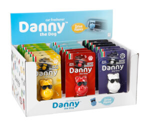 Danny the dog, espositore da banco 18 pz assortiti
