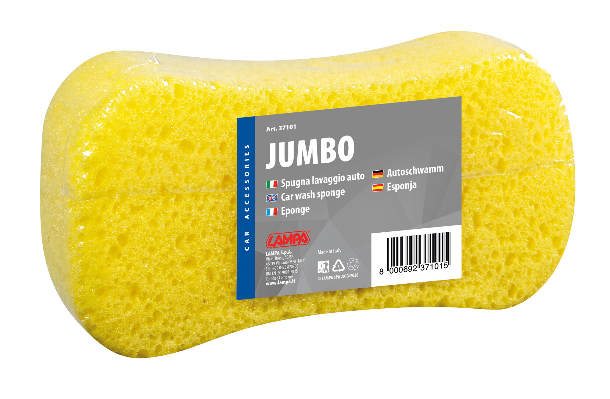 Jumbo, spugna per lavaggio - Confezione da 12 pezzi - immagine 2