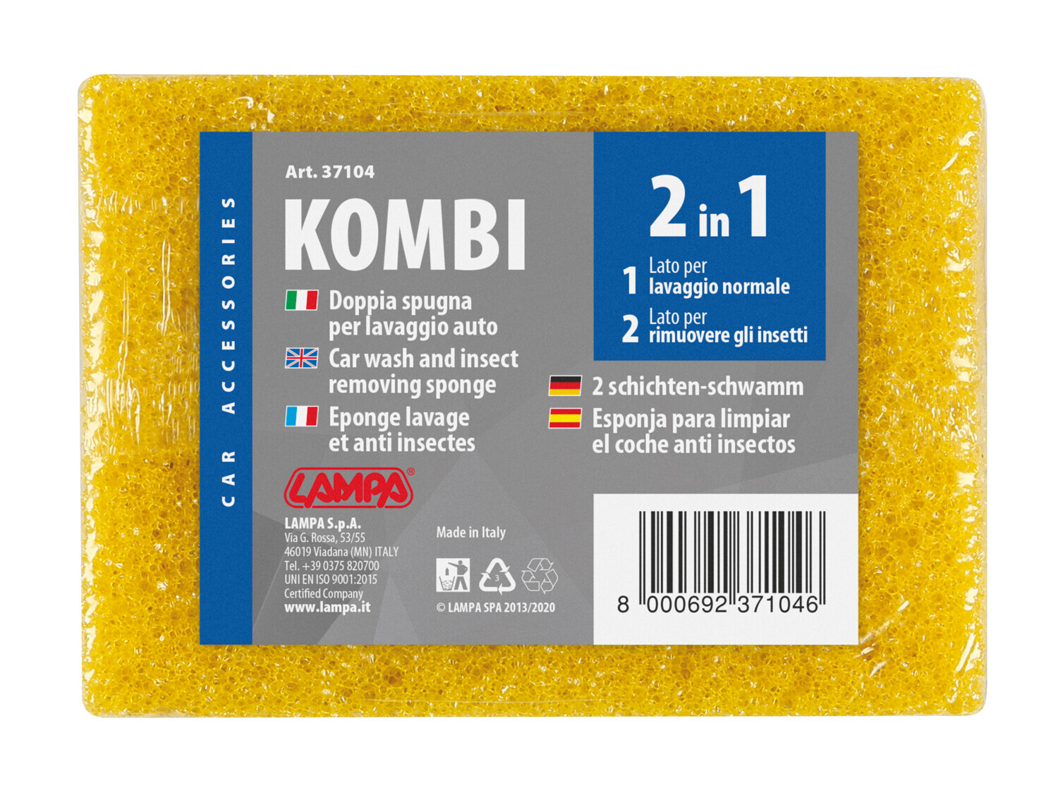 Kombi, doppia spugna - Confezione da 12 pezzi - immagine 2