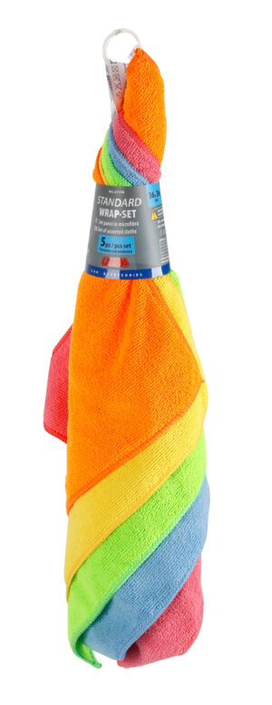 Set 5 panni in microfibra