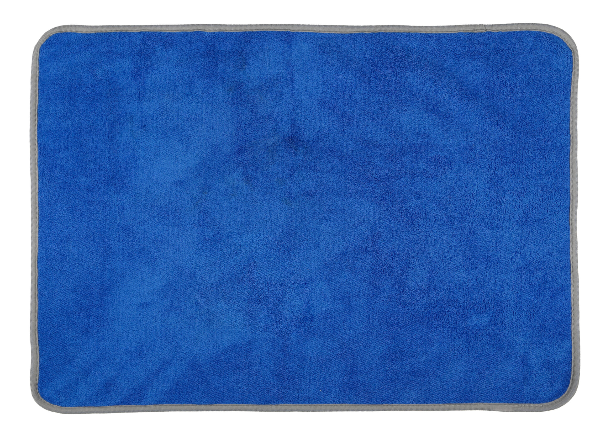 Premium Quality, panno in microfibra double-face - 50x70 cm - Grigio/Blu - immagine 2