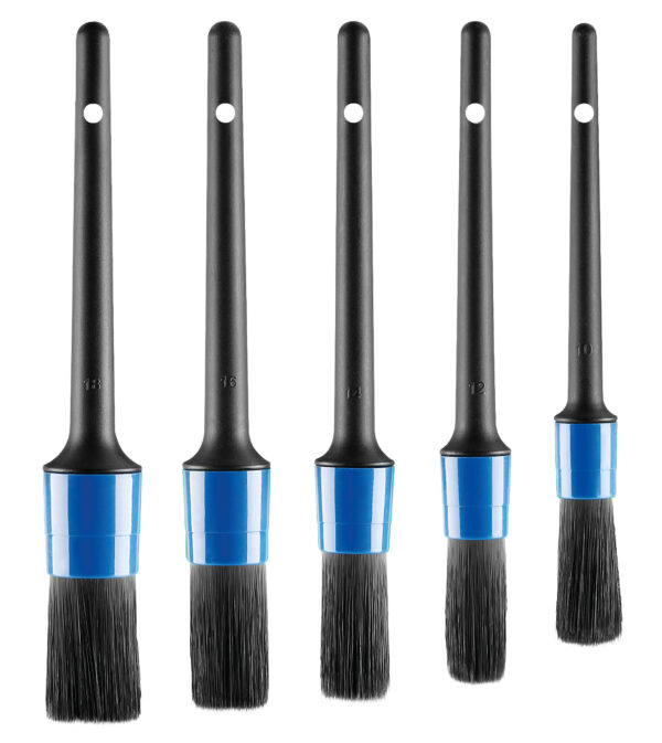 Pro Detail Kit 5 pennelli professionali per detailing auto