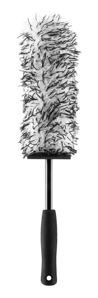 Furry, spazzola in microfibra per pulizia cerchi - 42 x &Oslash; 7 cm