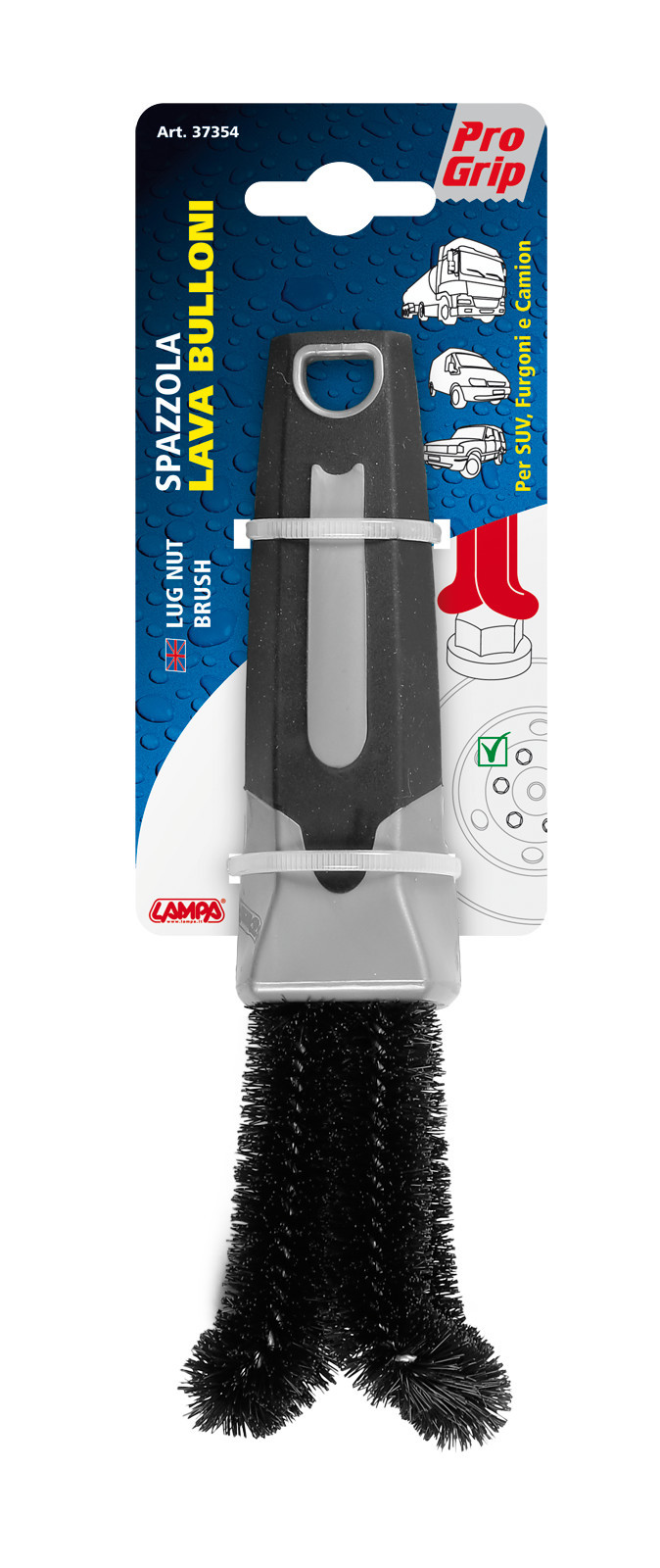 Spazzola lava bulloni - M - 20 cm - immagine 2