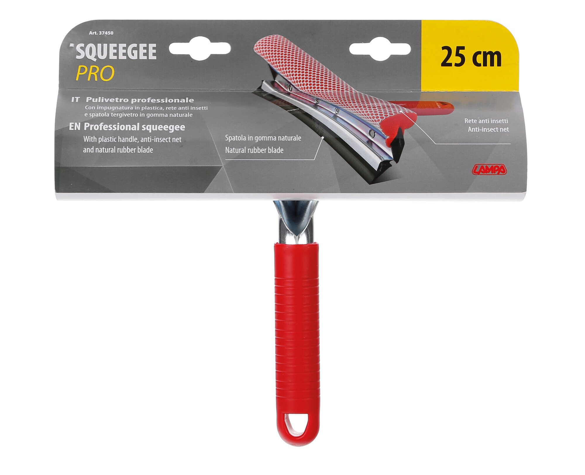 Pulivetro metallo professionale - 25 cm - immagine 3