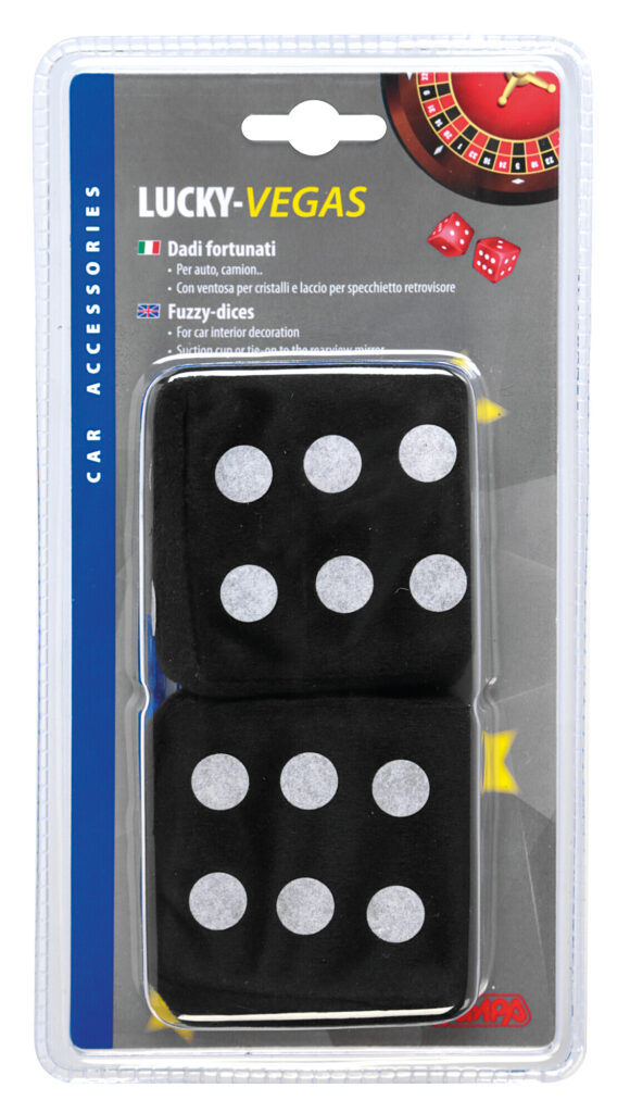 Lucky-Vegas, dadi fortunati - Nero