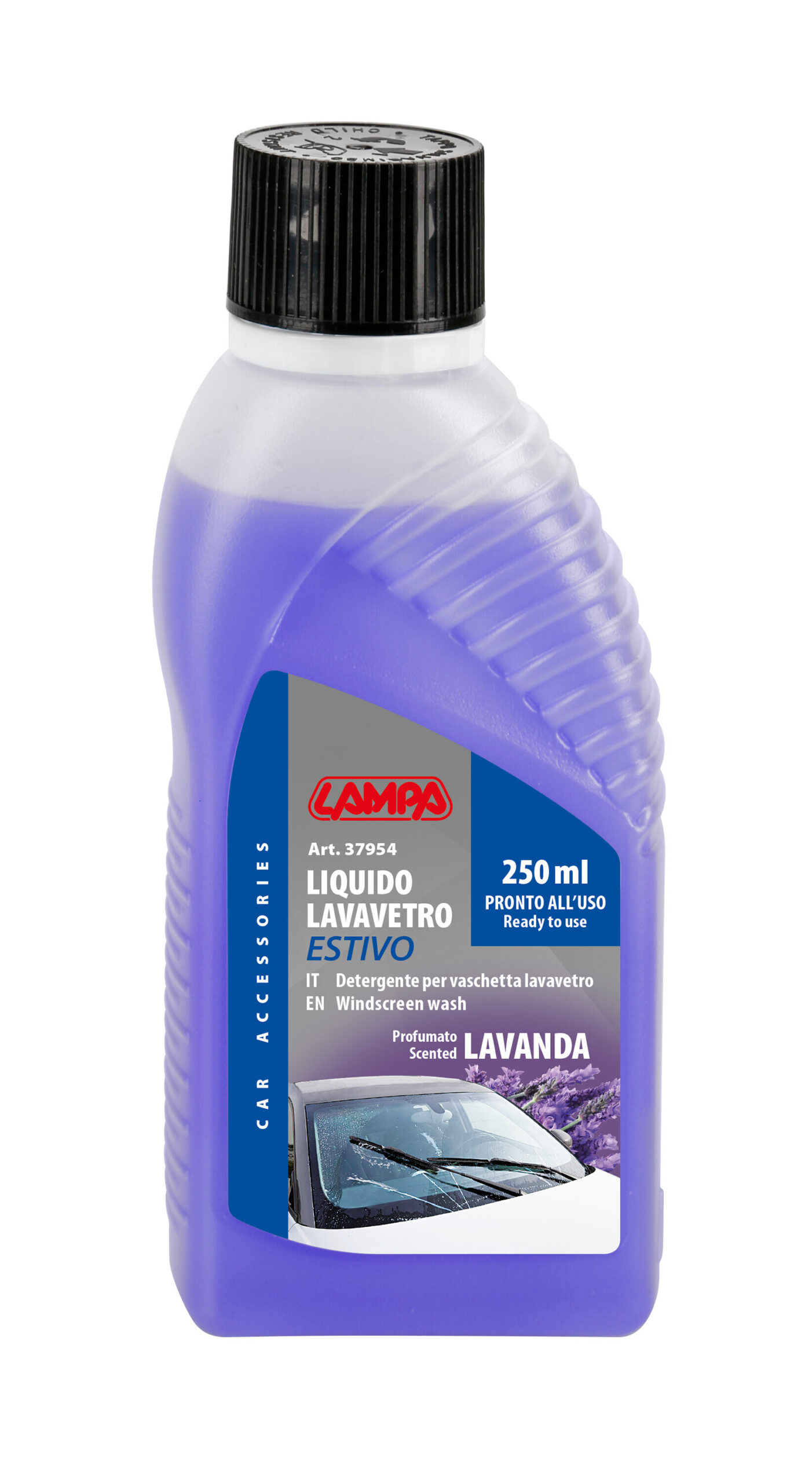 Liquido lavavetro estivo profumato, pronto all'uso - Lavanda - 250 ml