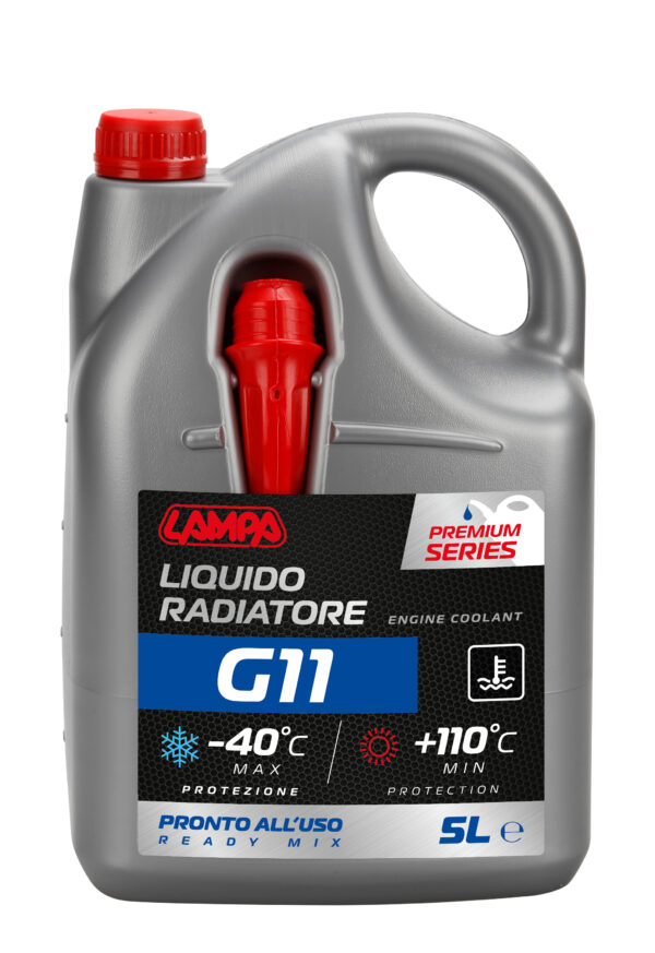 Premium Series Blu G11, liquido antigelo radiatore - (-40&deg;C / +110&deg;C) - 5 L