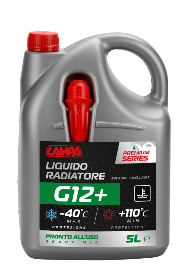 Premium Series Verde G12+, liquido antigelo radiatore - (-40&deg;C / +110&deg;C) - 5 L