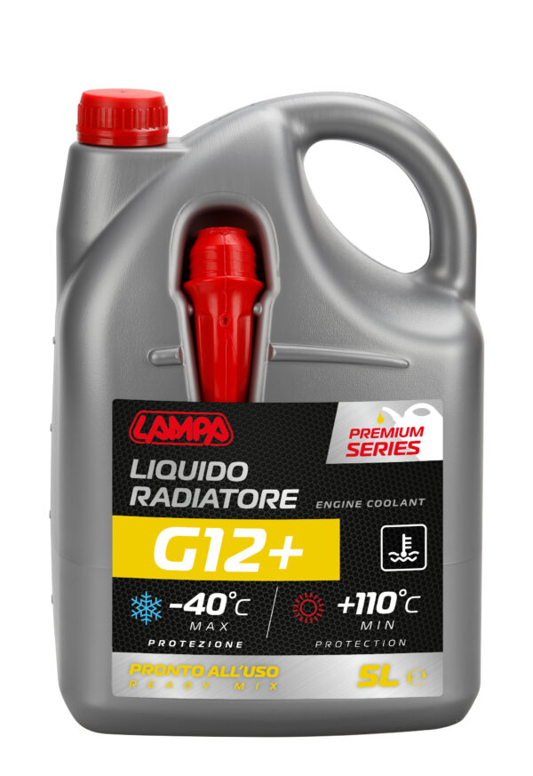 Premium Series Giallo G12+, liquido antigelo radiatore - (-40&deg;C / +110&deg;C) - 5 L
