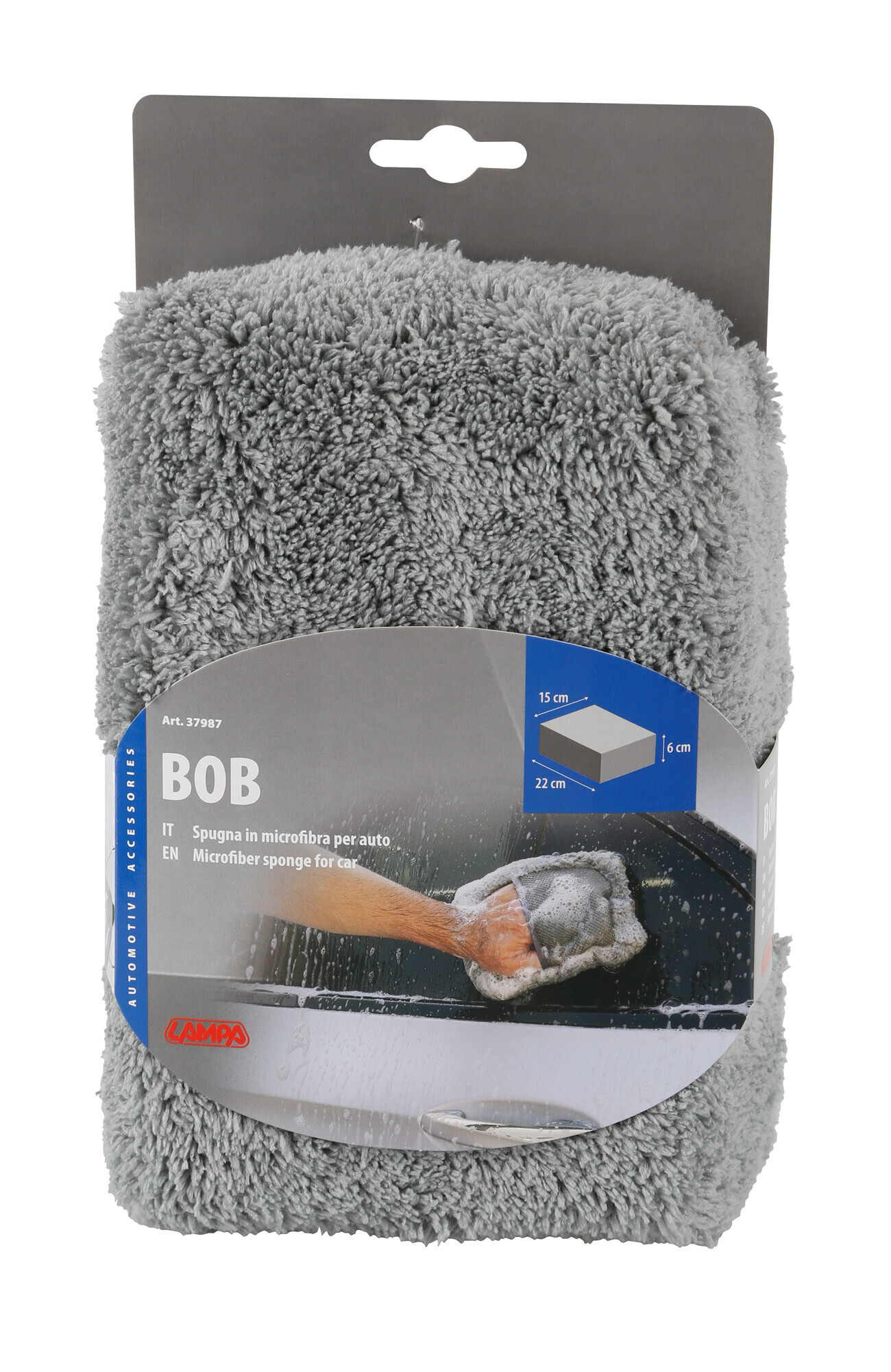 Bob, spugna con rivestimento in microfibra - Double Face - immagine 3