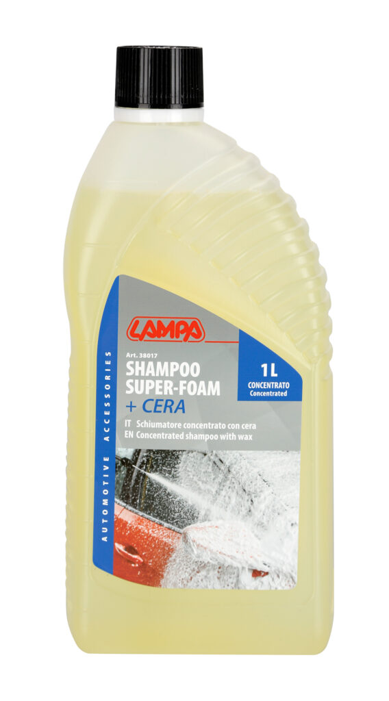 Shampoo super schiuma concentrato con cera - 1 L