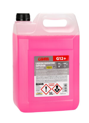 Superior-Rosso G12+, liquido antigelo radiatore - (-36&deg;C/+108&deg;C) - 5 L