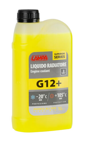 Superior-Giallo G12+, liquido antigelo radiatore - (-20°C/+105°C) - 1 L