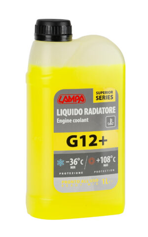 Superior-Giallo G12+, liquido antigelo radiatore - (-36&deg;C/+108&deg;C) - 1 L