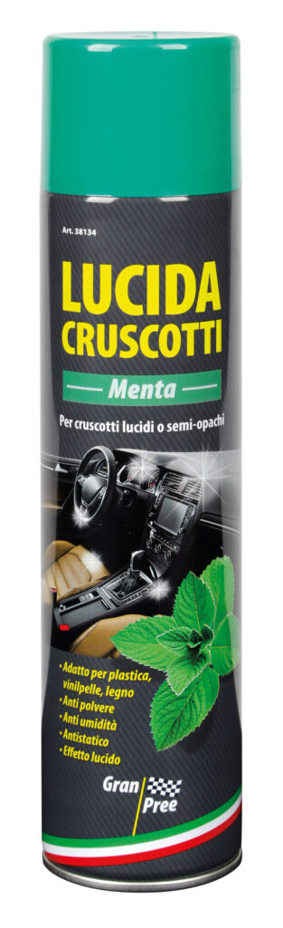 Gran Pree, lucida cruscotti - 400 ml - Menta