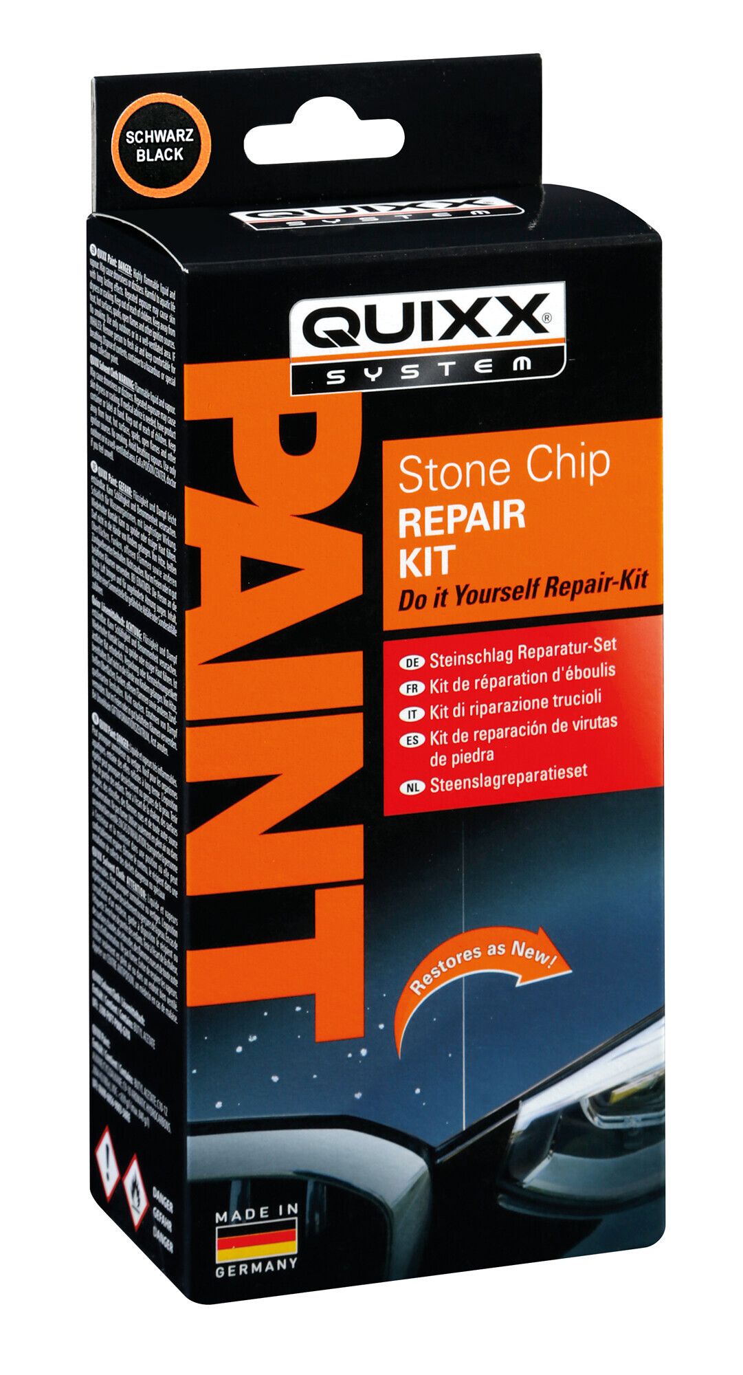 Quixx, Kit di riparazione scheggiature - Nero - immagine 2