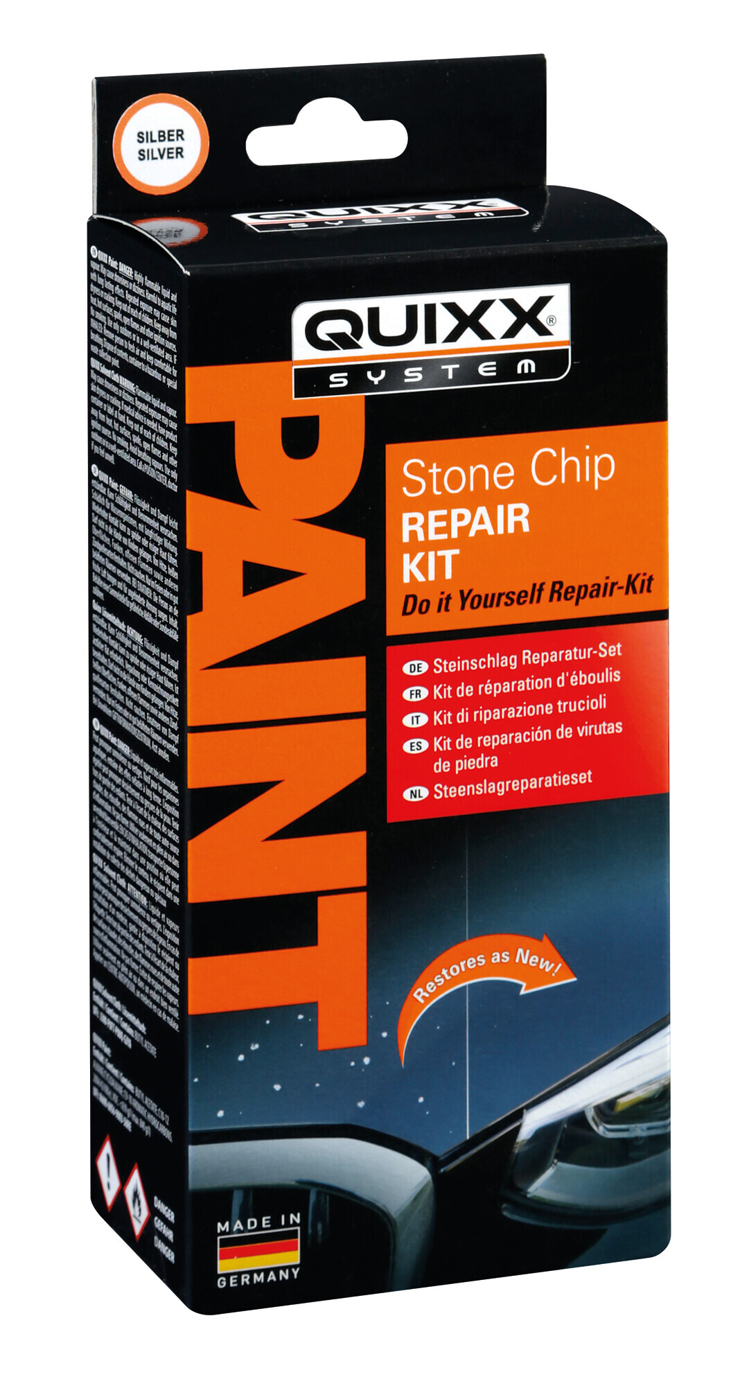 Quixx, Kit di riparazione scheggiature - Argento - immagine 2