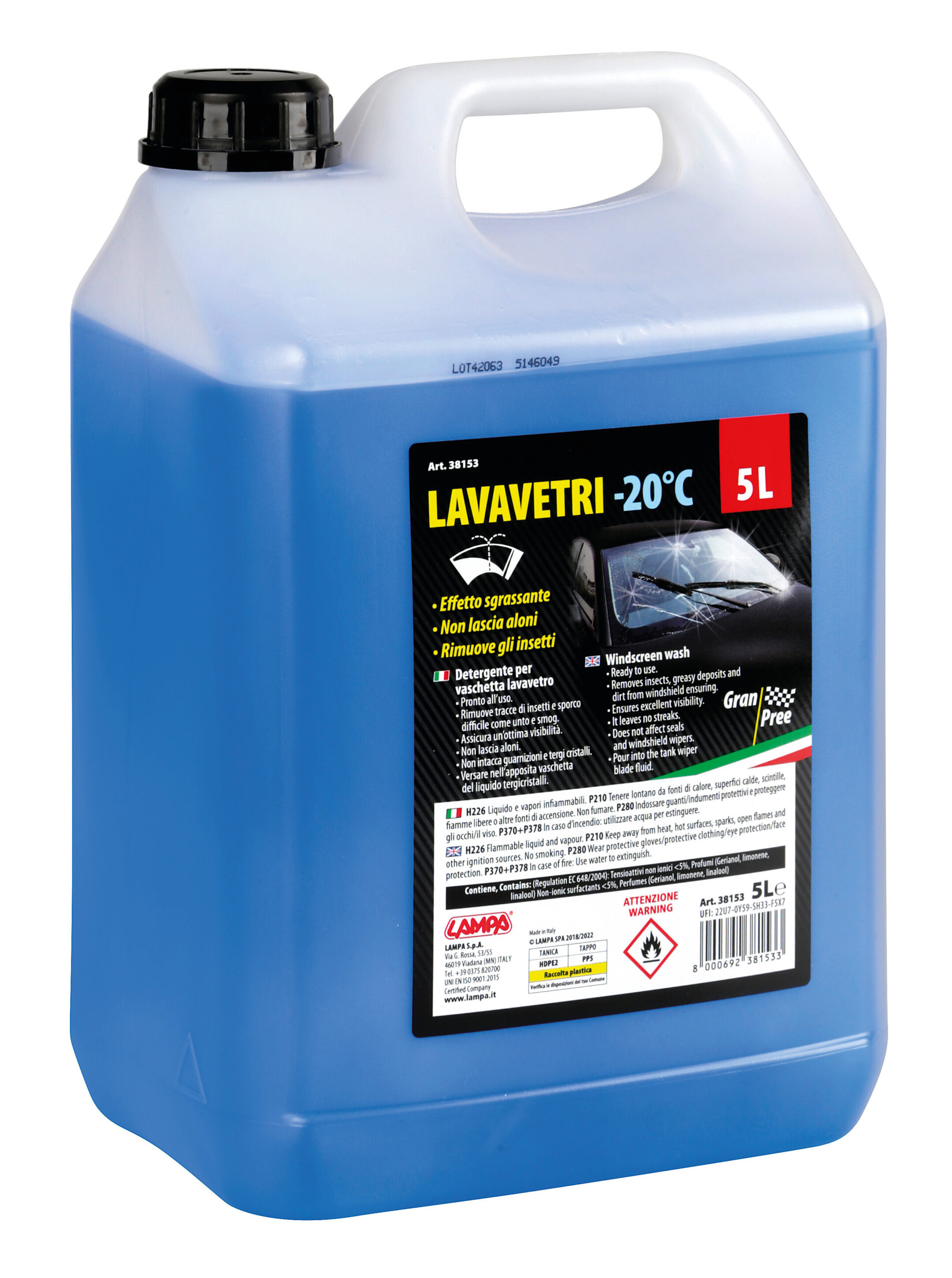 Gran-Pree, liquido detergente cristalli (-20°C) - 5000 ml - immagine 2