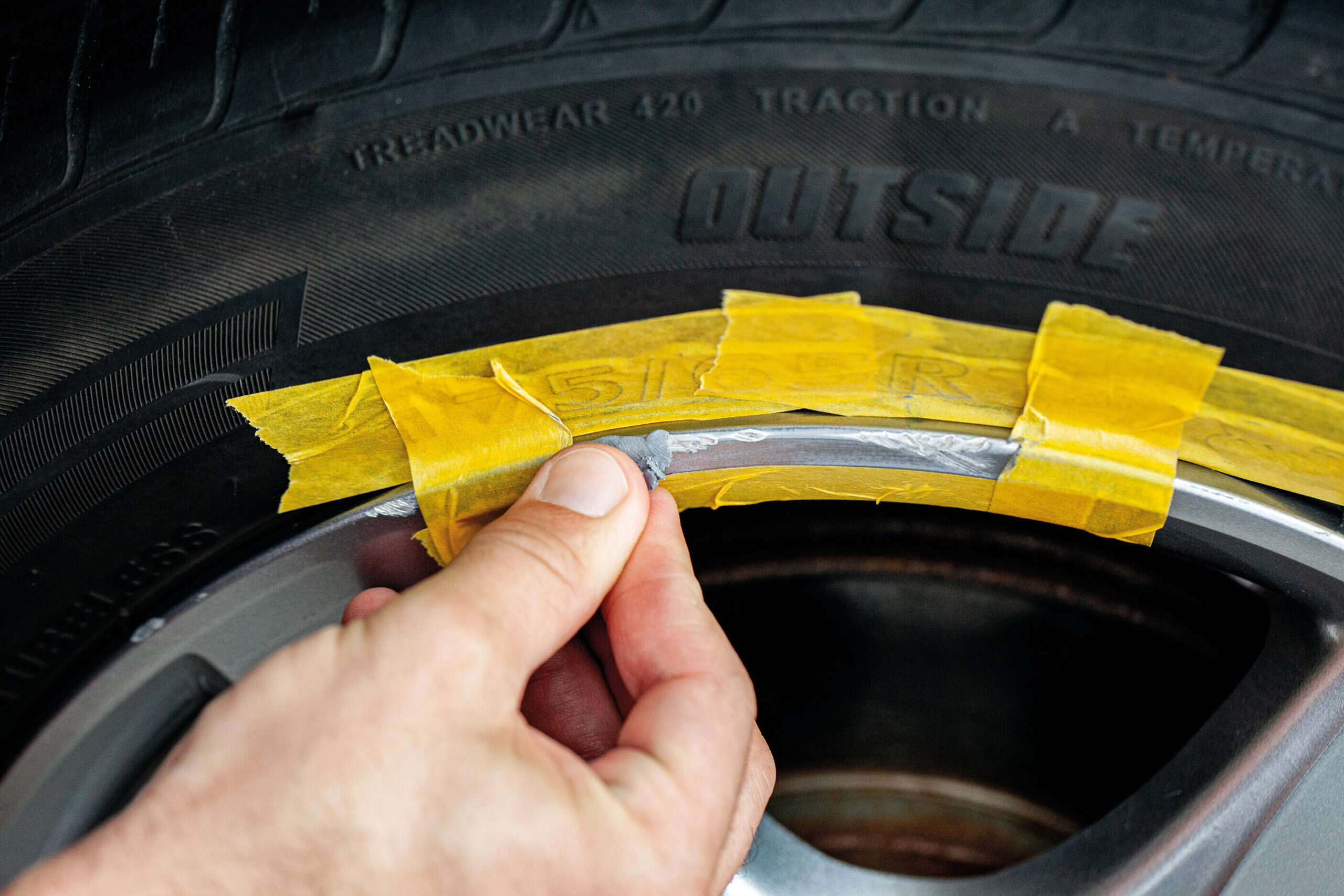 Quixx, kit riparazione cerchi in lega - Argento - immagine 9