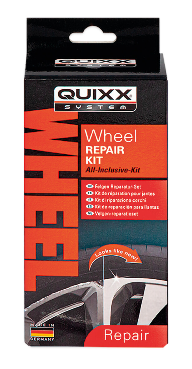 Quixx, kit riparazione cerchi in lega - Argento - immagine 3