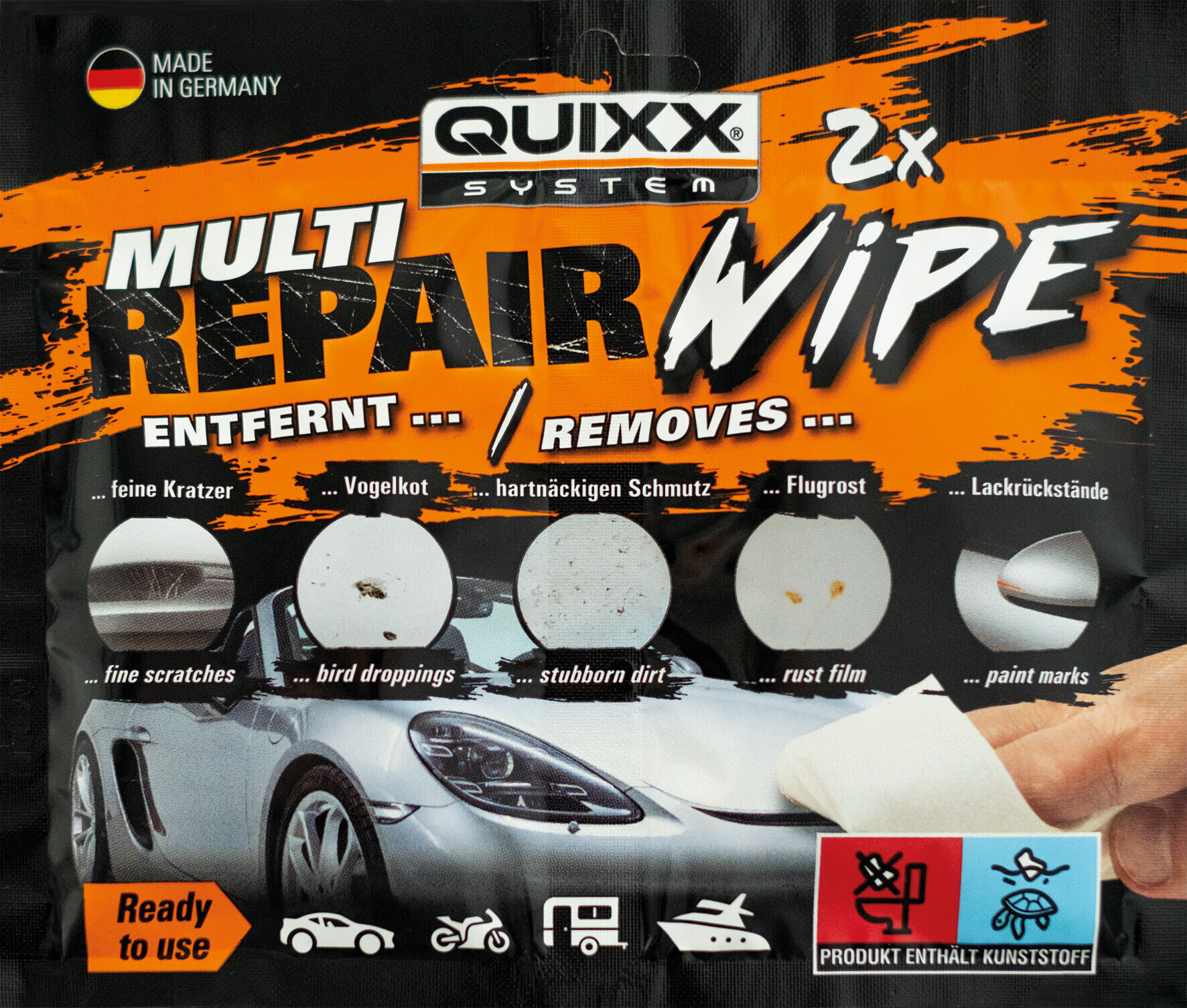 Quixx Multi Repair Wipe