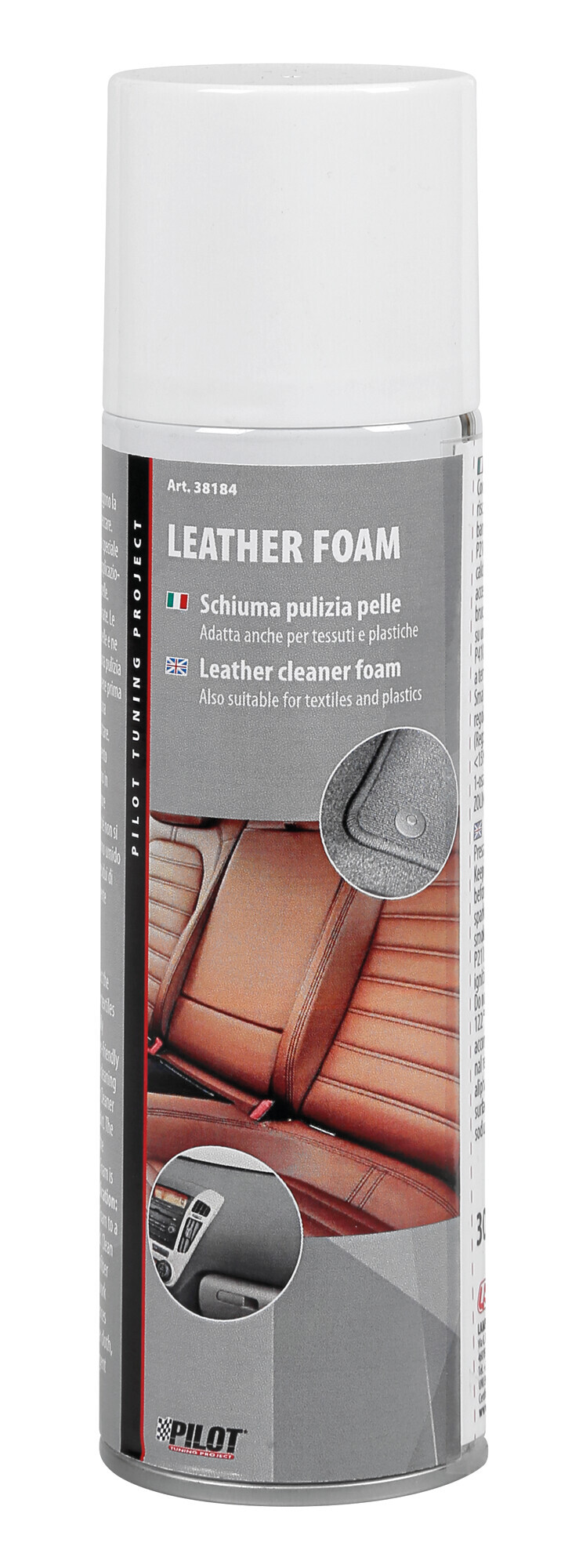 Schiuma pulizia interni in pelle - 300 ml 1 Schiuma pulizia interni in pelle - 300 ml