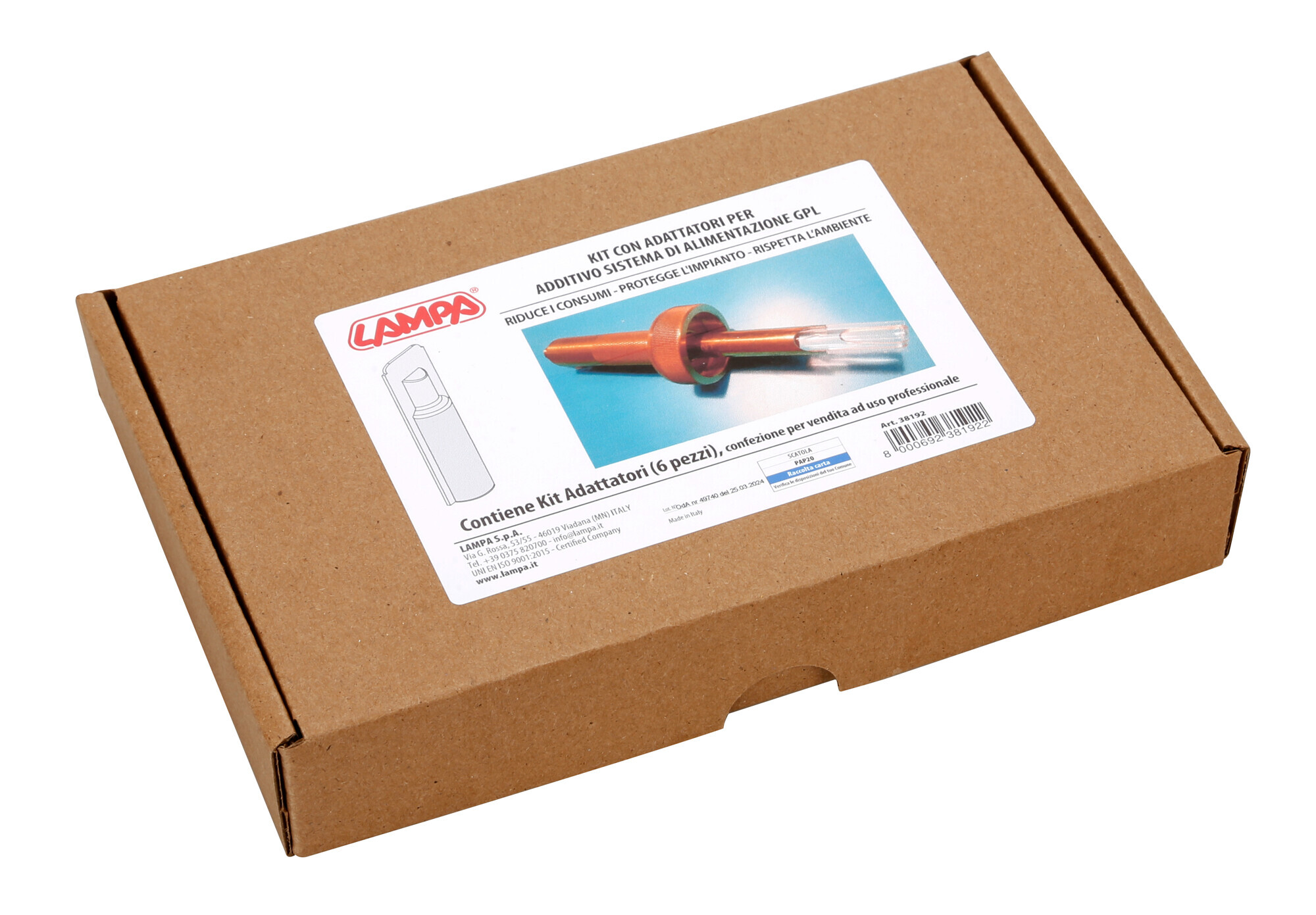 Kit 4 adattatori per iniezione additivo GPL - immagine 3