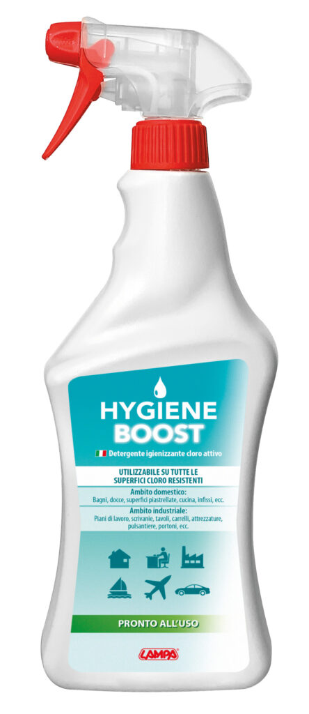 Hygiene-Boost, detergente igienizzante cloro attivo - 750 ml