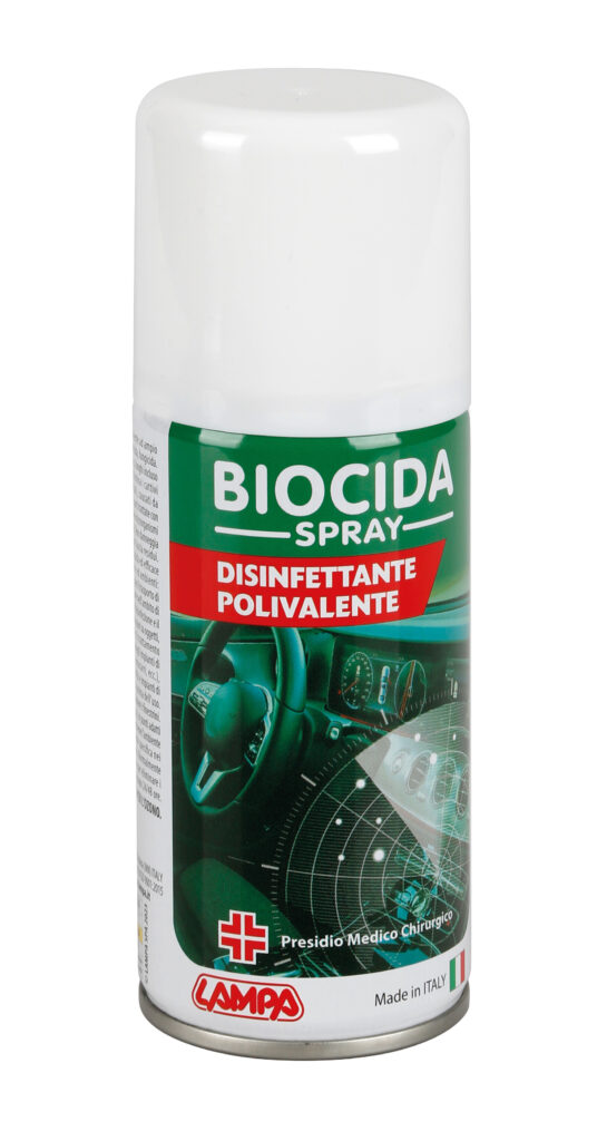 Biocida spray, disinfettante climatizzatore
