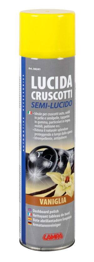 Lucida cruscotti semilucido - 400 ml - Vaniglia