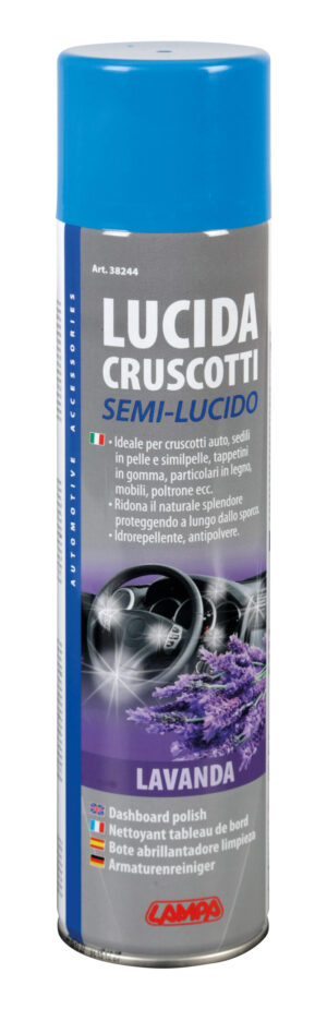 Lucida cruscotti semilucido - 400 ml - Lavanda
