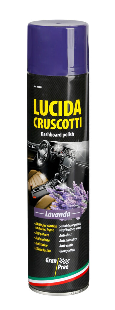 Gran Pree, lucida cruscotti - 600 ml - Lavanda