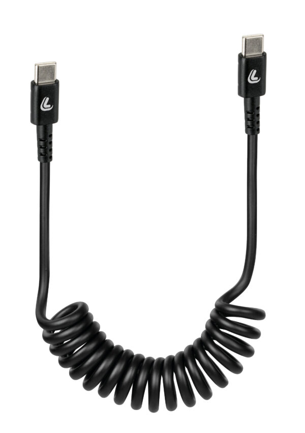 Cavo a spirale Usb Type-C > Type-C - 100 cm