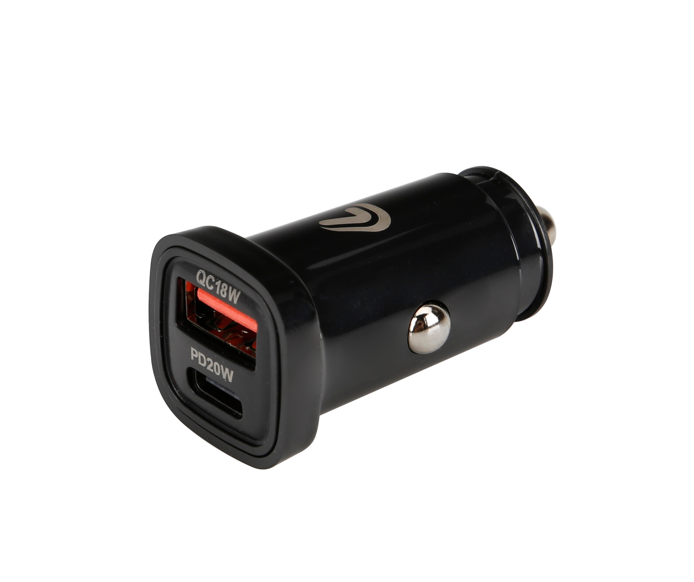 Usb Power Tec, caricabatteria 2 porte Usb - PD / QC 3.0 - 18W - 12/24V