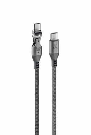 Cavo Usb Type-C > Type-C con connettore multidirezionale - 100 cm