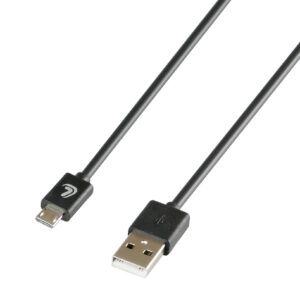Linea Essentials, Cavo Usb > Micro Usb - 100 cm - Nero - Confezione da 5 pezzi