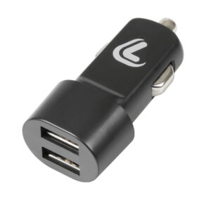Linea Essentials, caricabatteria 2 porte Usb - 2100 mA - 12/24V - Confezione da 5 pezzi