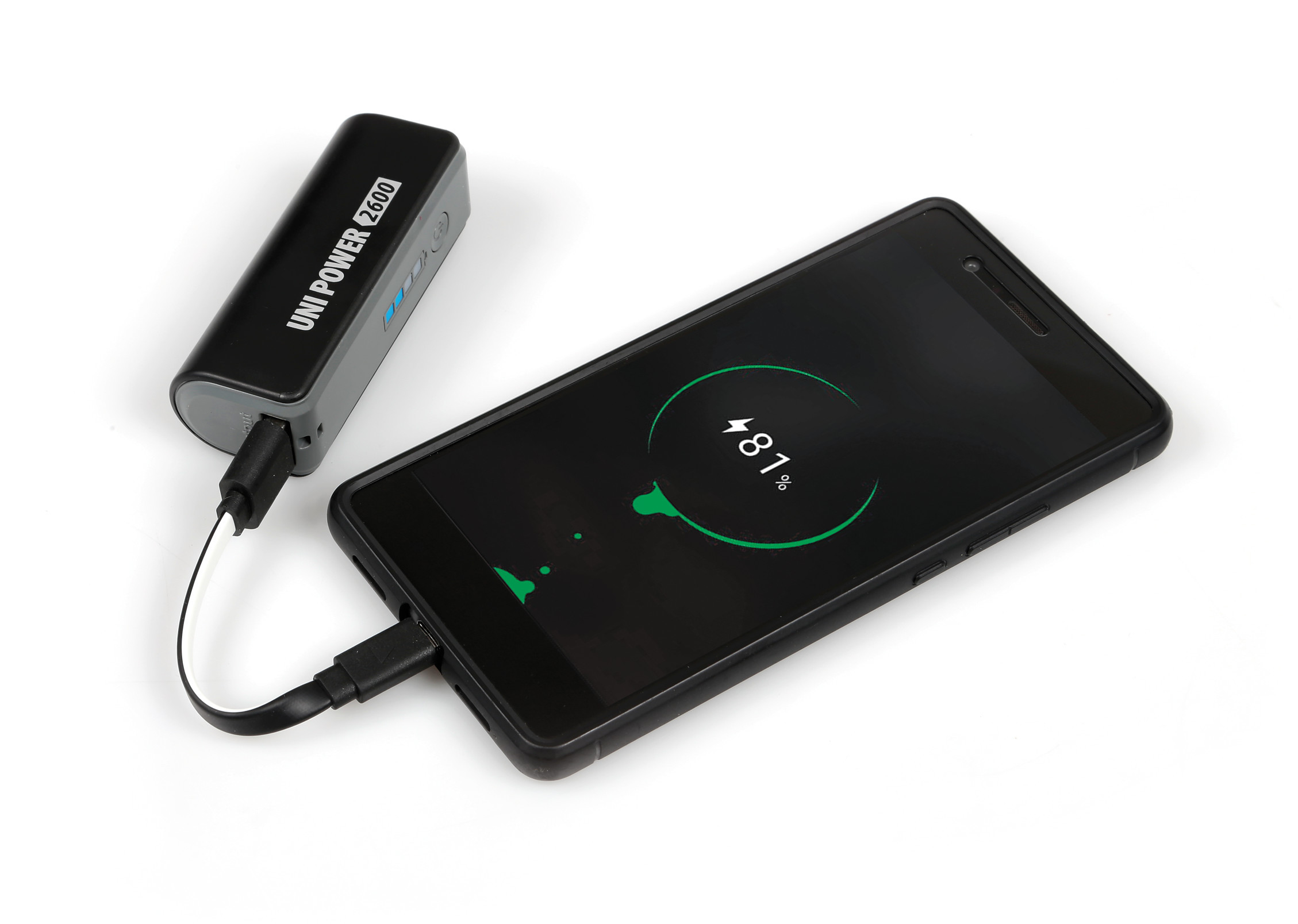 Uni-Power 2600 power-pack con cavo universal Apple / Micro Usb - immagine 9