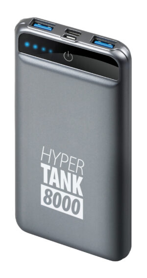 Hyper Tank 8000, Caricabatterie USB portatile intelligente
