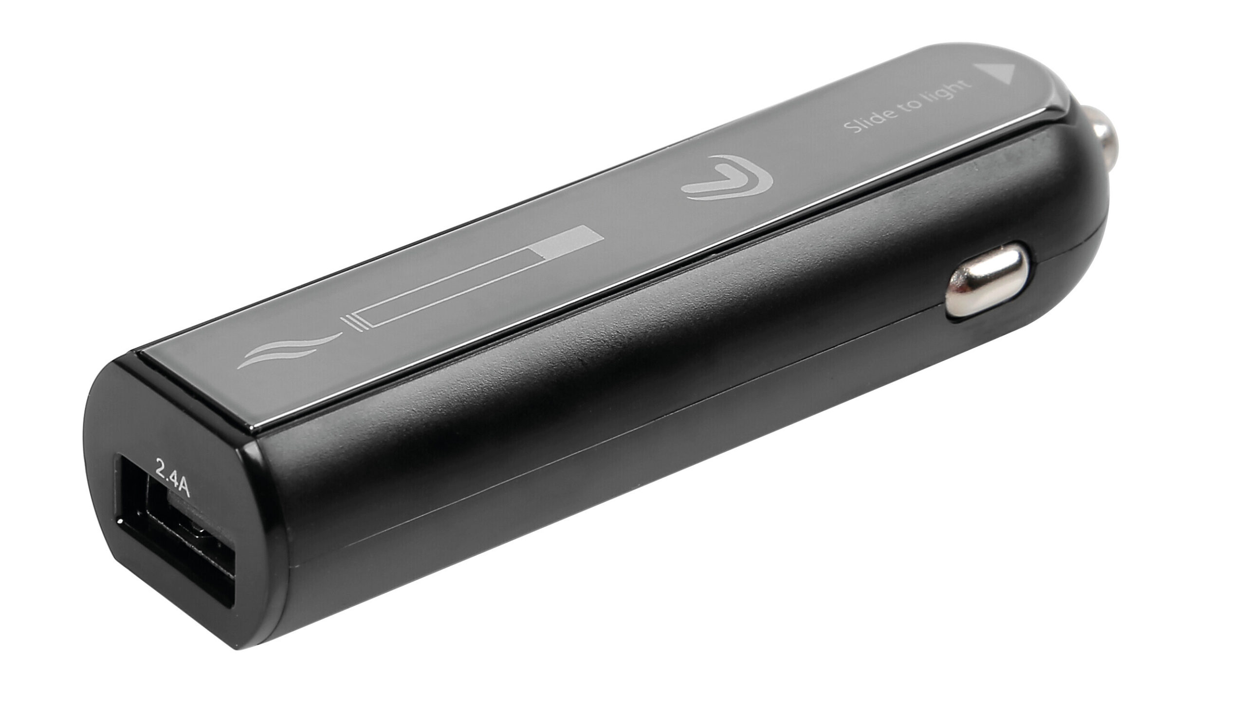 Plasma Usb, caricabatteria 1 porta Usb con accendino elettrico integrato - Fast Charge - 2100 mA - 12/24V