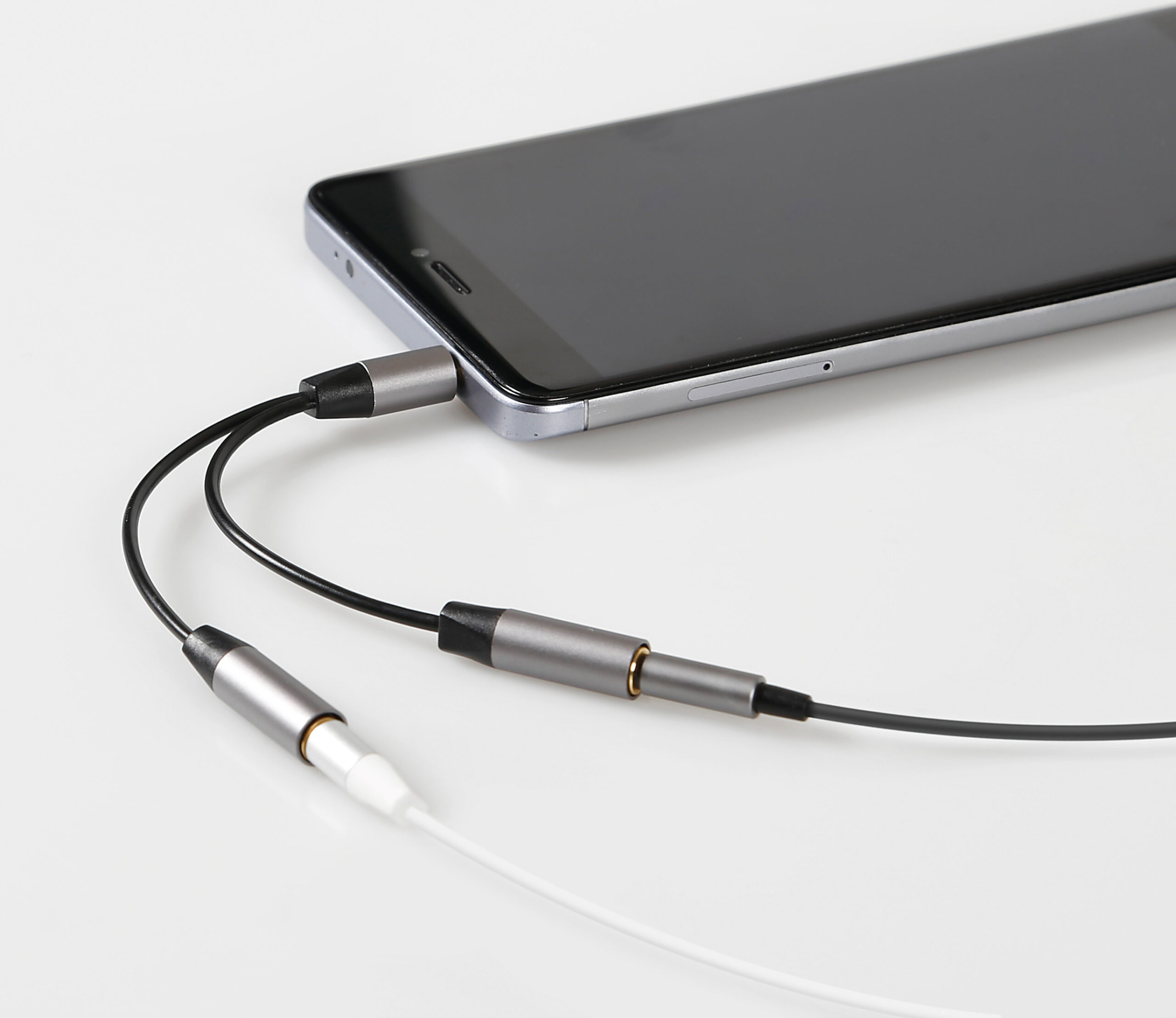 Cavo AUX sdoppiatore - 10 cm - immagine 4