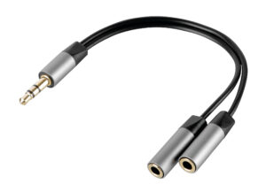 Cavo AUX sdoppiatore - 10 cm