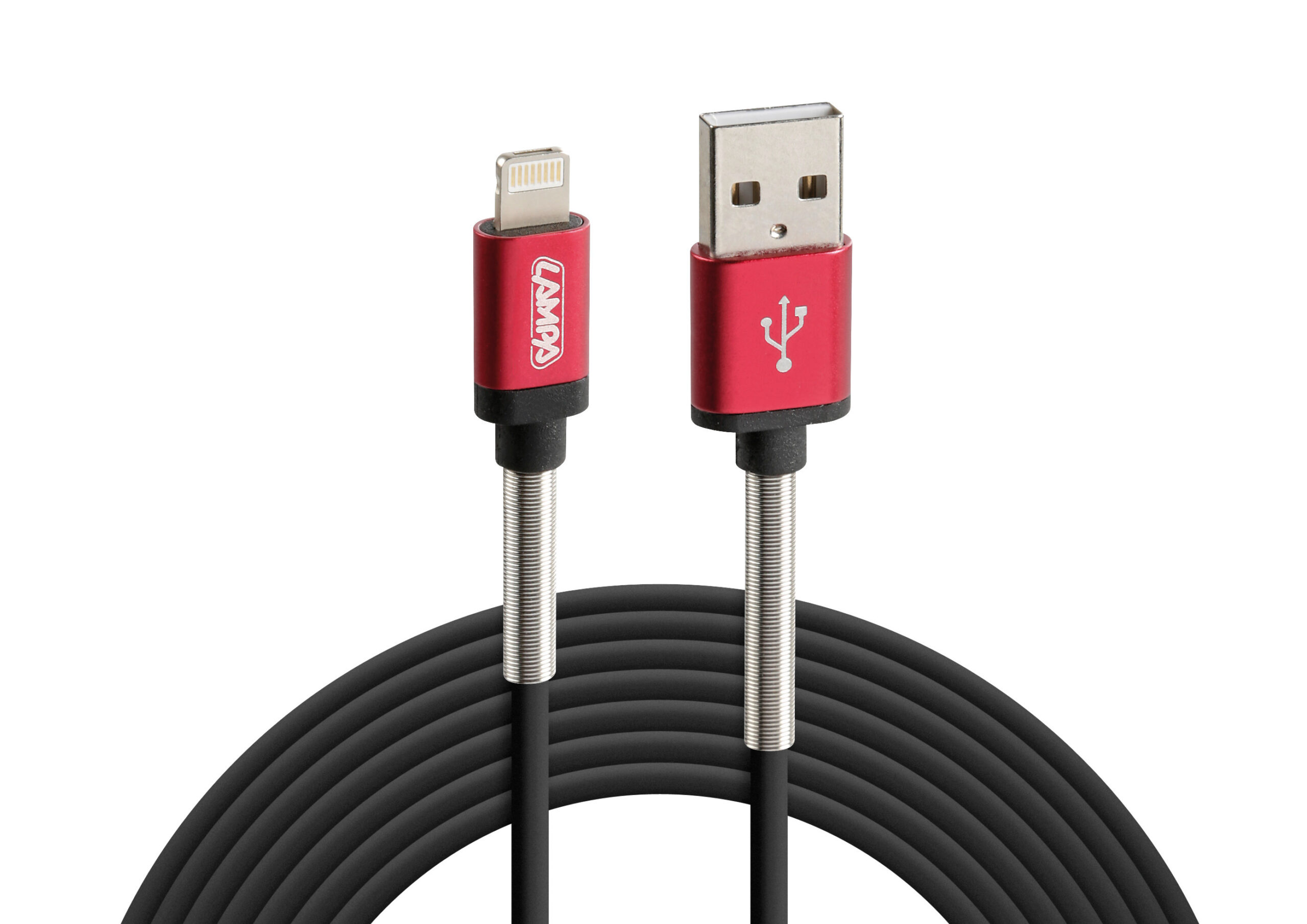 Cavo Universal, Usb > Apple 8 pin / Micro Usb - 200 cm - Nero